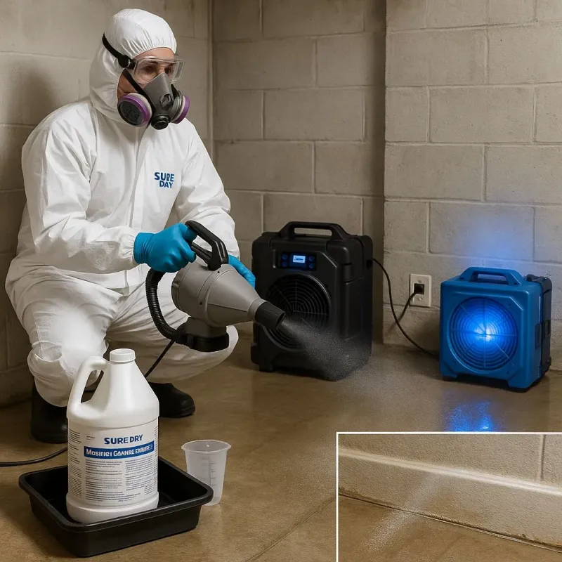 Sanitization and Odor Removal process in Lakewood Shores, IL