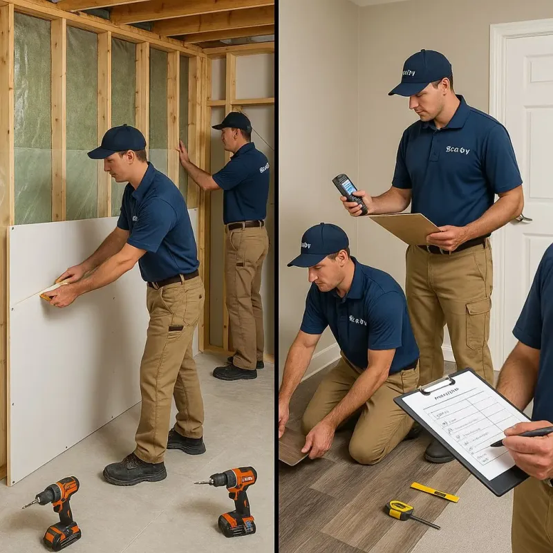 Repairs and Reconstruction process in Lakewood Shores, IL