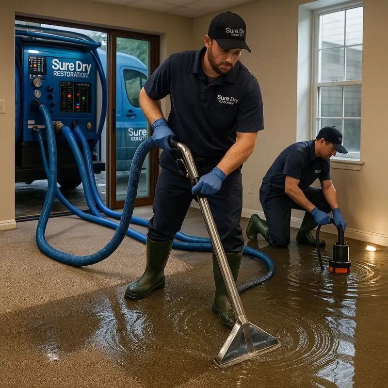 Water Extraction and Removal process in Lakewood Shores, IL